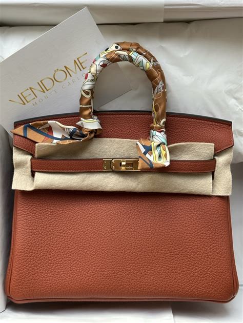 cuivre hermes|HERMES Togo Birkin 25 Cuivre 1489822 .